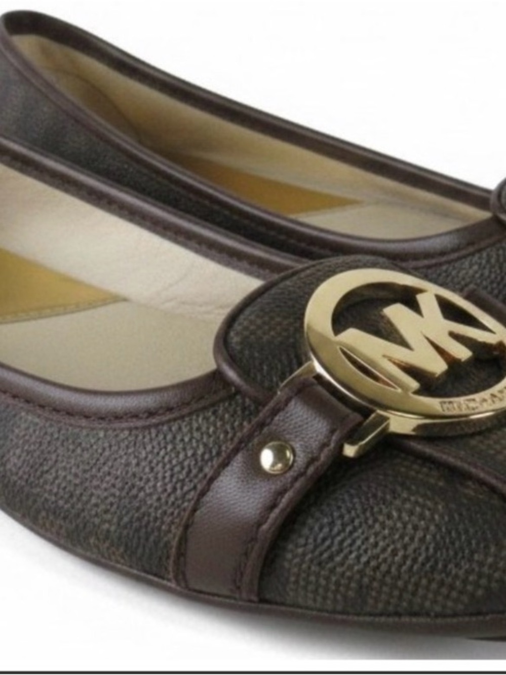 Michael Kors Logo Ballet Flats Size 6.5 Women